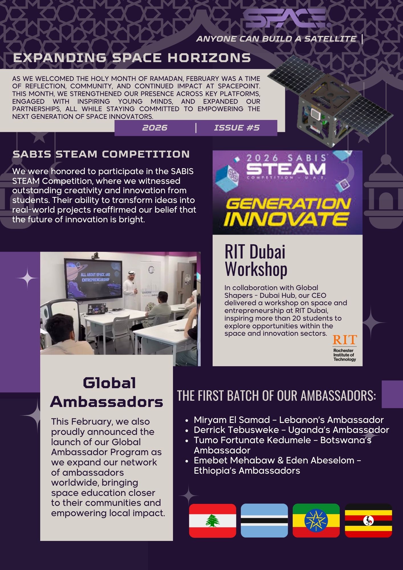 Newsletter Issue 5 Cover
